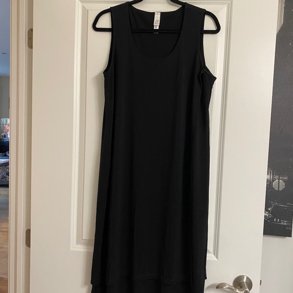Marla Wynne Sleeveless Black Jersey Dress - Picture 1 of 6